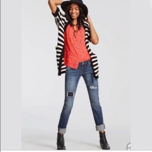 CAbi 5350 Coral Blossom Pintuck Tank Blouse XL